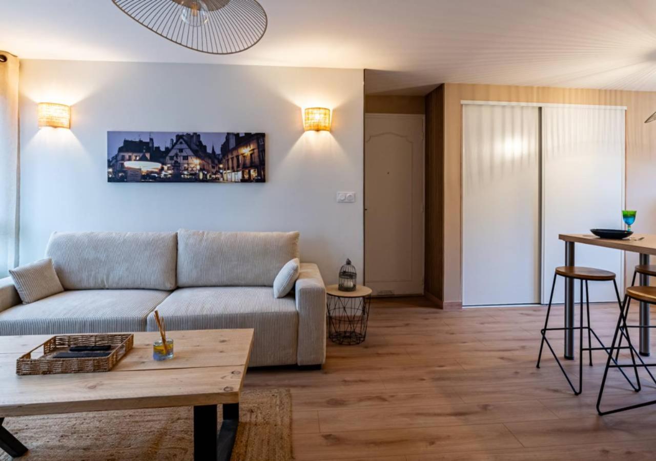 Apartamento Le Carrousel Avec Parking Prive Dijon Exterior foto